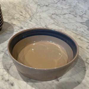 Mikasa Blue Thunder serving bowl